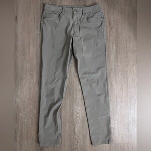 lululemon athletica Men's Slim Fit Pants in Light Taupe